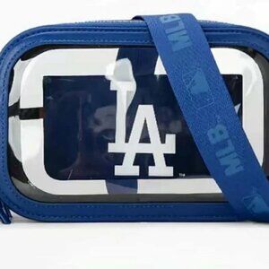 MLB Los Angeles Dodgers Clear Crossbody Bag